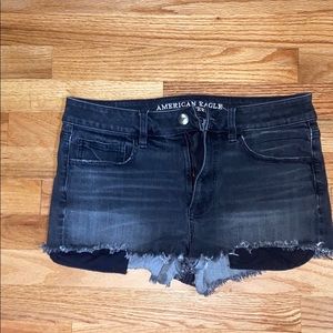 american eagle jean shorts